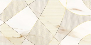 Декор Calacatta Royal Geometria 31,5*63