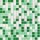 Стеклянная мозаика Grass 4*327*327