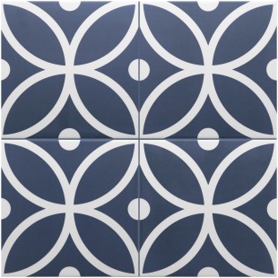 Гранит керамический 30725 RIVOLI Bergen Azul 20x20 см