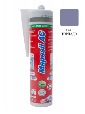 Силиконовый герметик MAPESIL AC 174 торнадо, 310 мл