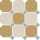 Гранит керамический 4403+16 OCT13-A Yellow 03 White 16 OCTAGON/Turquoise 13 Dots 30x30 см