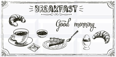 Декор 40,5*20,1 VOGUE Breakfast 1
