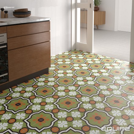 Гранит керамический 30711 RIVOLI Monaco Verde 20x20 см