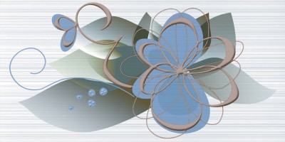 Вставка декоративная Меланж 25*50 арт.04-01-1-10-03-61-442-0