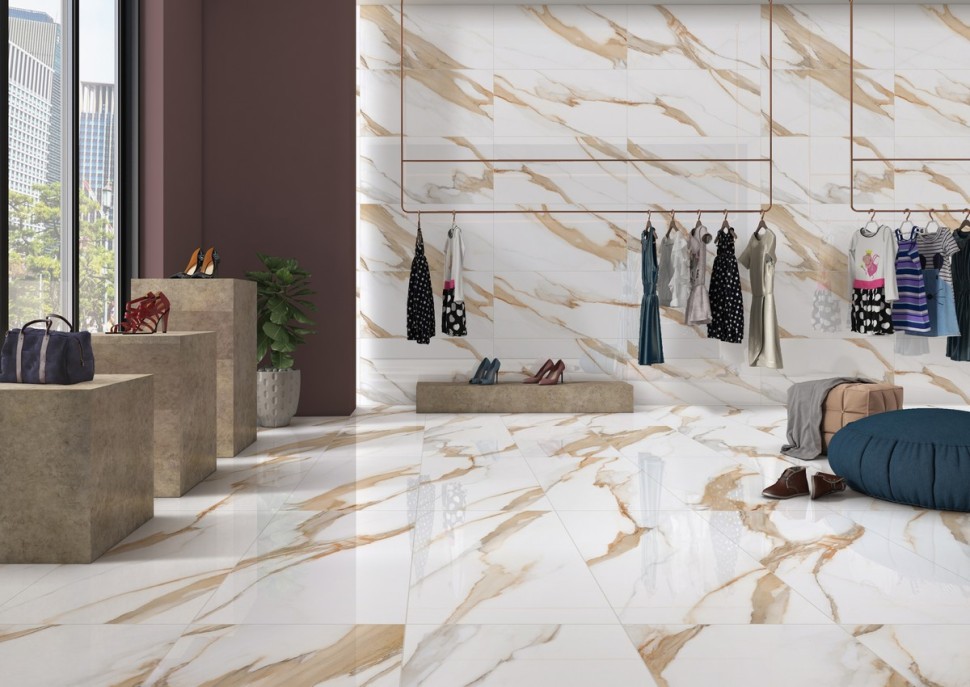 Керамогранит Calacatta Sun 60*120 GLOSSY