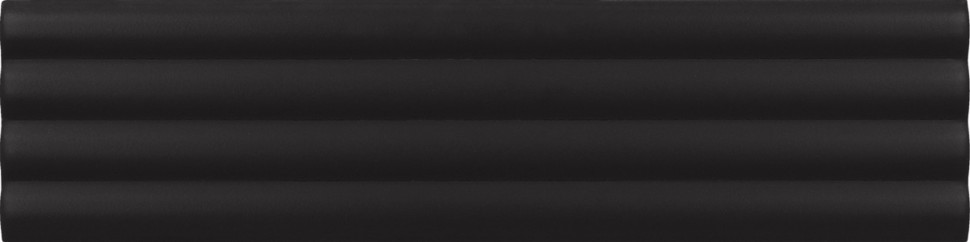 Плитка керамическая настенная 28521 COSTA NOVA ONDA Black Matt 5x20 см