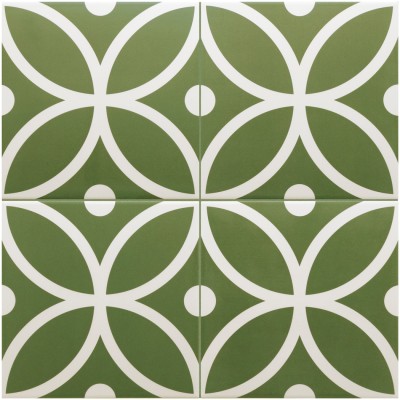 Гранит керамический 30710 RIVOLI Bergen Verde 20x20 см