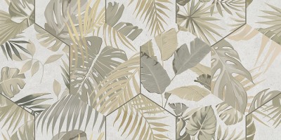 Плитка настенная Grunge Grey Geometry 31,5*63