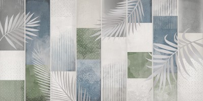 Плитка настенная  Bricks Leaf 31,5*63
